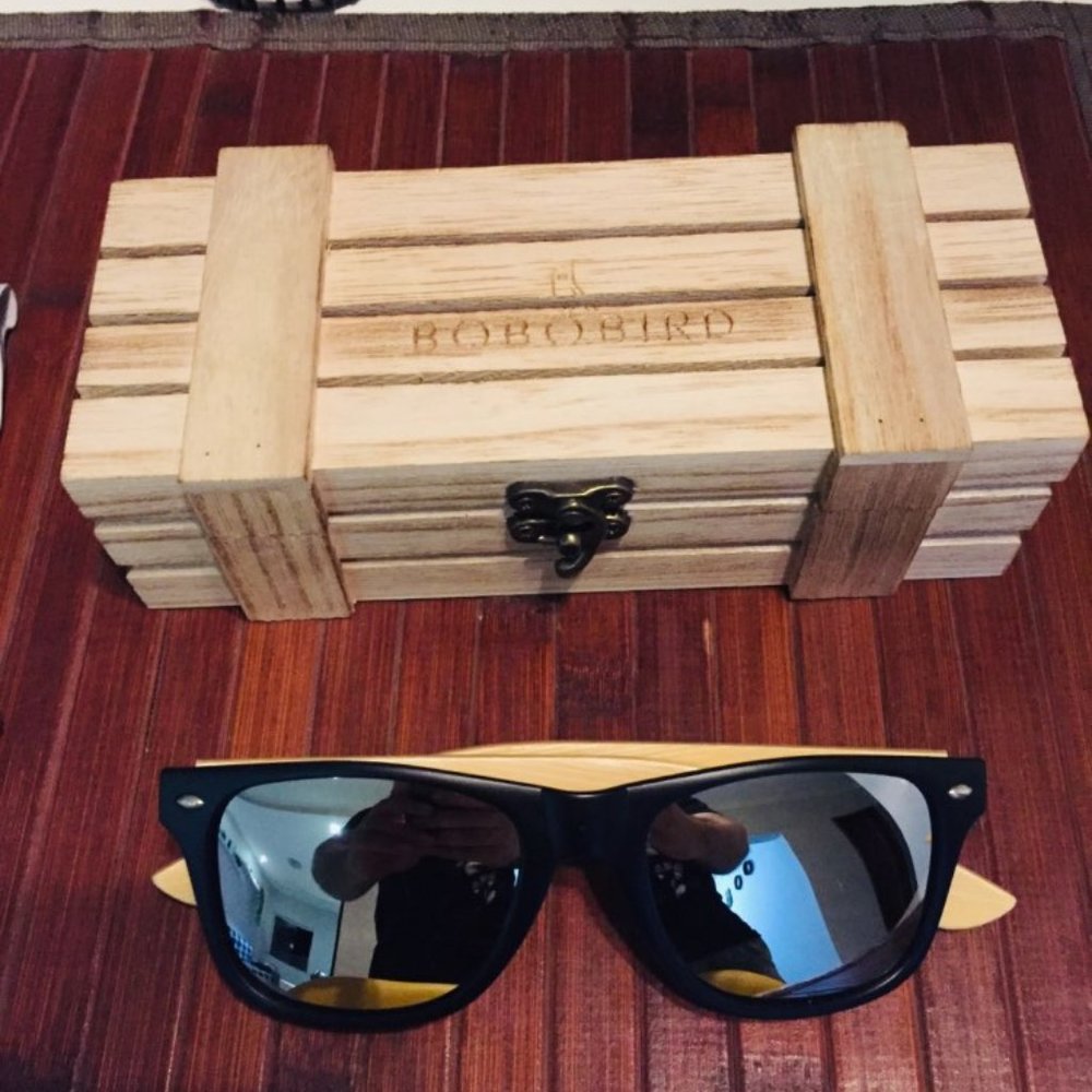 BoBo Bird Wood Polarized Sunglasses